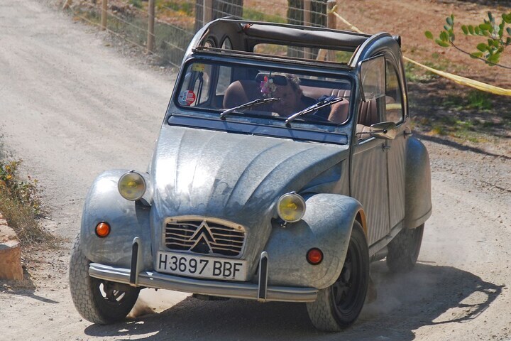 2CV met BMW boxermotor