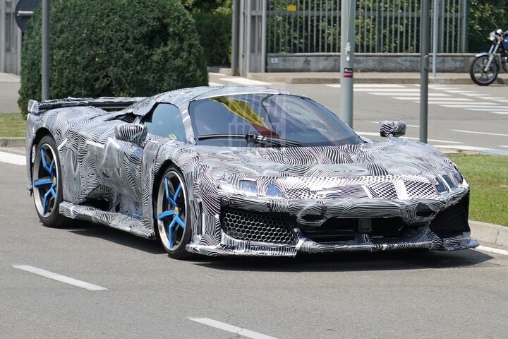 Ferrari F250 spyshots