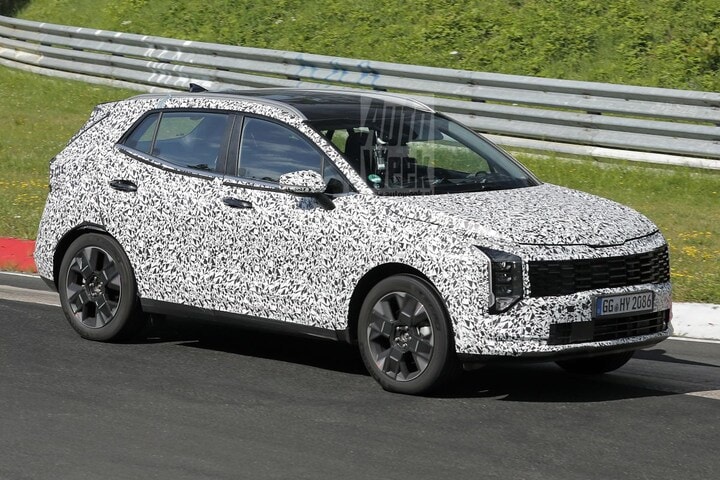 Kia Sportage spyshots