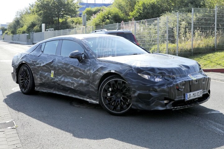 Mercedes-AMG EQ spyshots