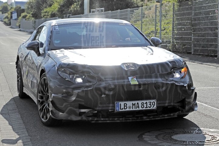 Mercedes-AMG EQ spyshots