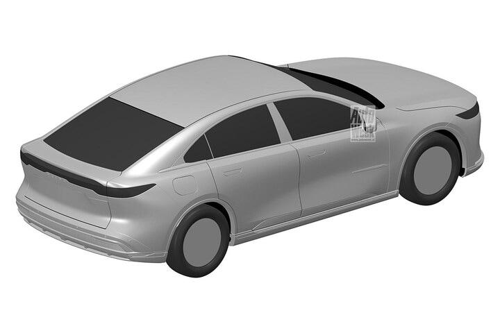 Mazda EZ-6 Europa Patent