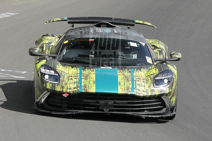 Aston Martin Valhalla spyshots