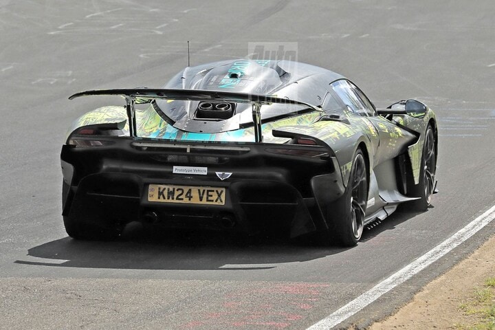 Aston Martin Valhalla spyshots