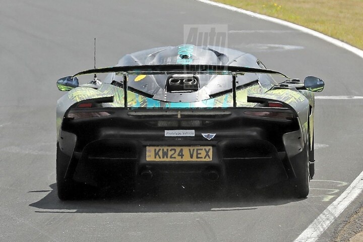 Aston Martin Valhalla spyshots