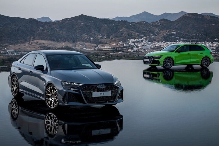 Audi RS3 Sportback en RS3 Limousine