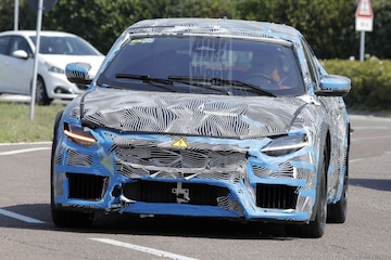 Ferrari EV spyshots
