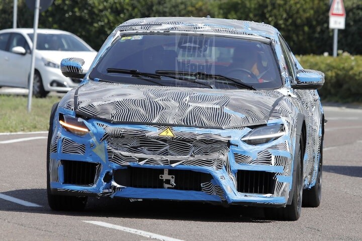 Ferrari EV spyshots