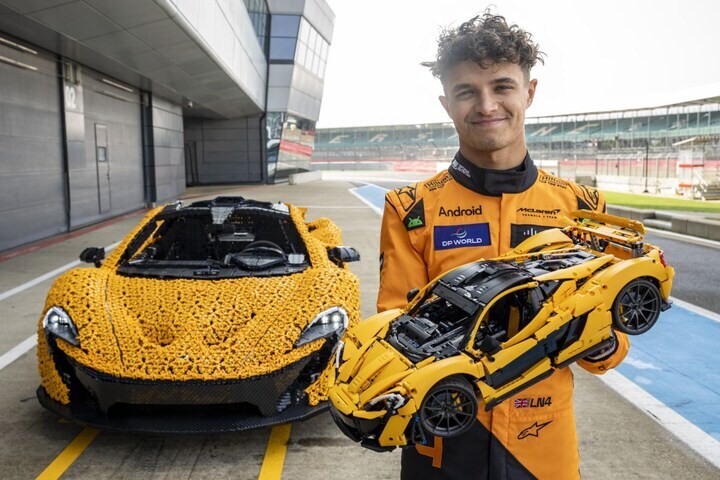 McLaren P1 Lego Lando Norris