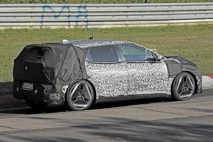 Spyshots Kia EV4 Hatchback