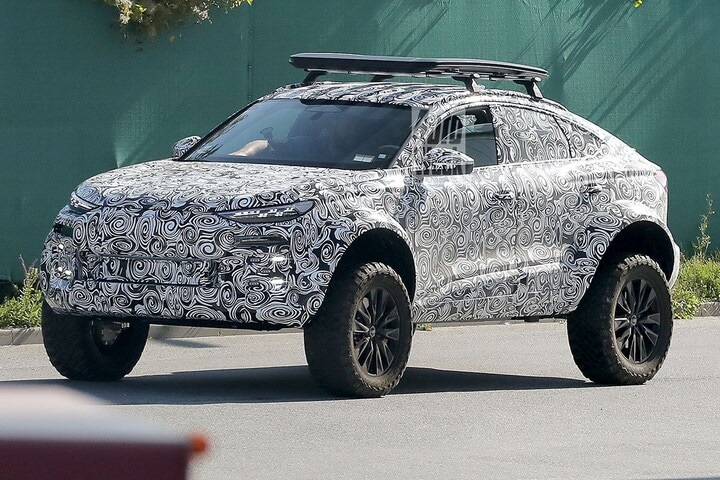 Spyshots Audi Q6 Sportback e-tron Dakar