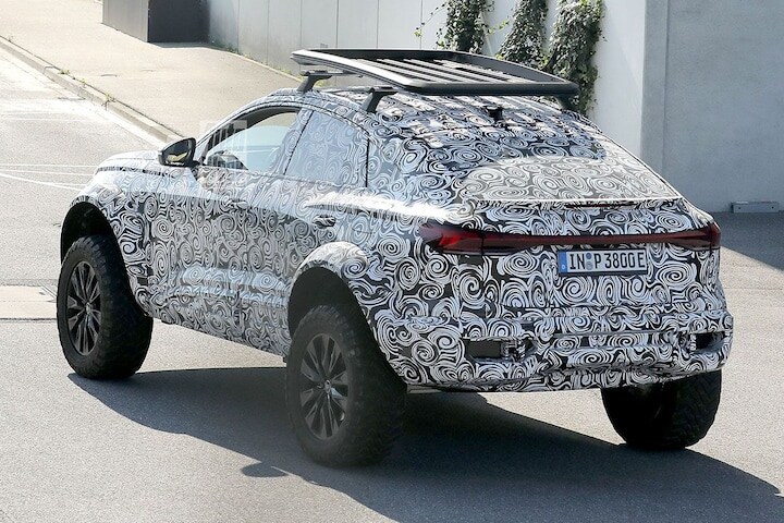 Spyshots Audi Q6 Sportback e-tron Dakar