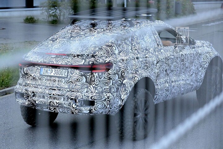 Spyshots Audi Q6 Sportback e-tron Dakar