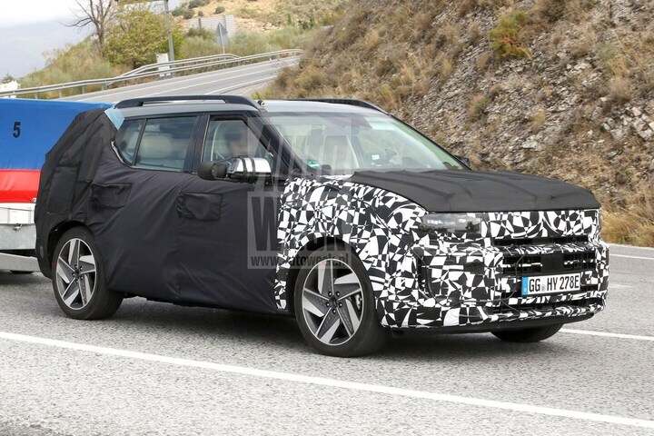 Hyundai Nexo Spyshots