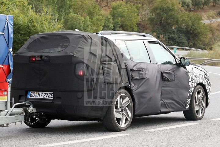 Hyundai Nexo Spyshots