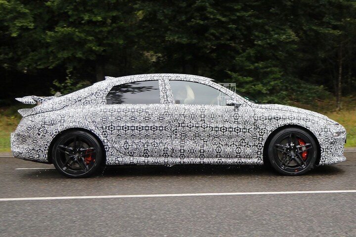 Spyshots Hyundai Ioniq 6 N