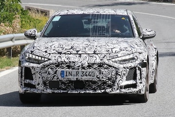 Audi RS5 spyshots