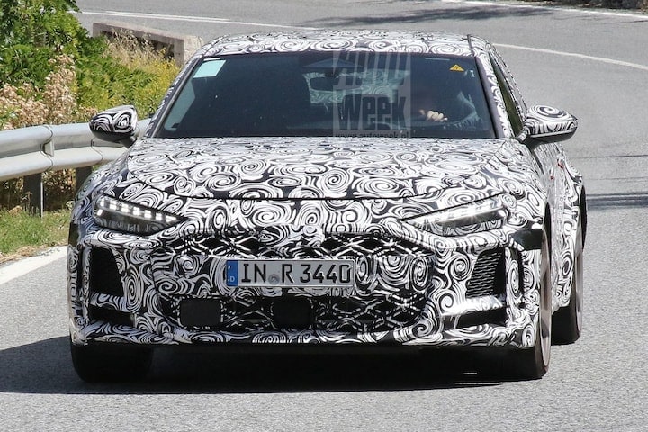 Audi RS5 spyshots