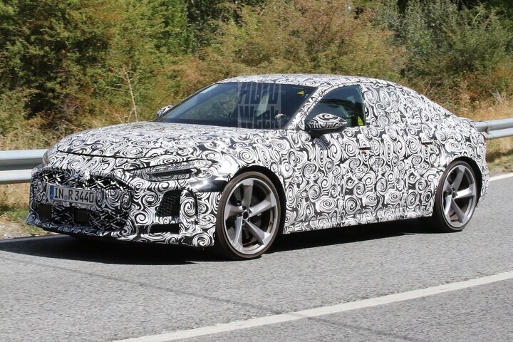 Audi RS5 spyshots