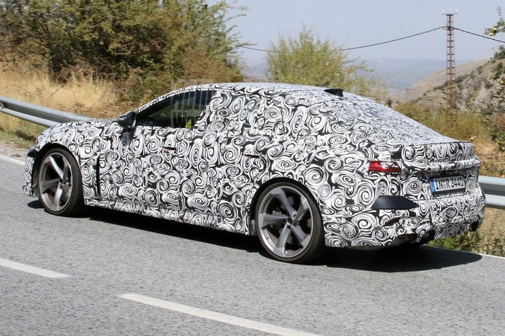 Audi RS5 spyshots
