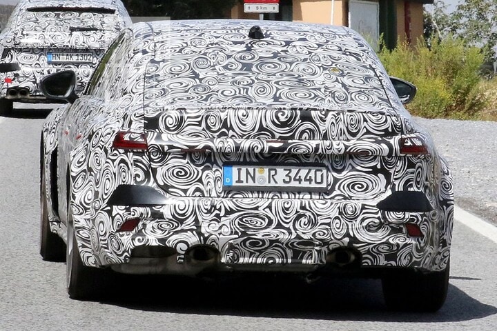 Audi RS5 spyshots