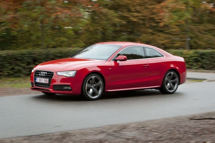 Audi A5 met Belgisch kenteken