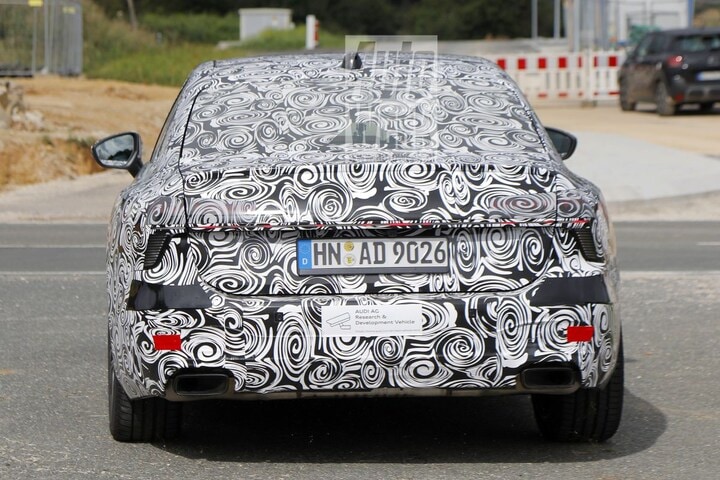 Audi A7 spyshots