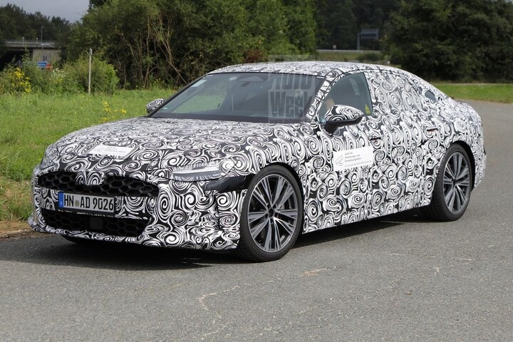 Audi A7 spyshots