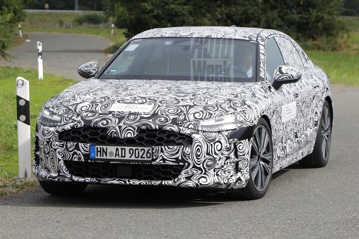 Audi A7 spyshots