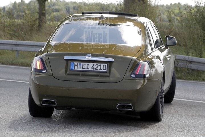 Rolls-Royce Ghost spyshots