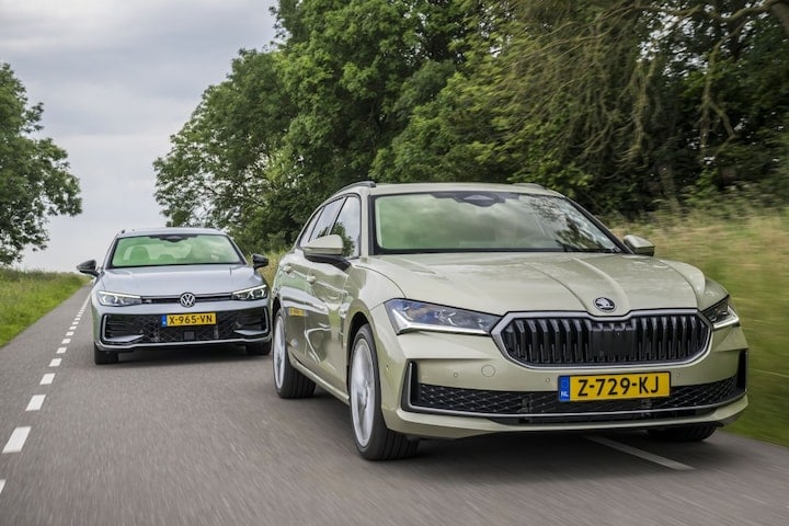 Volkswagen Passat en Skoda Superb