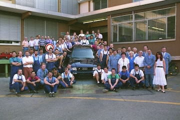 Ontwikkeling Audi RS2