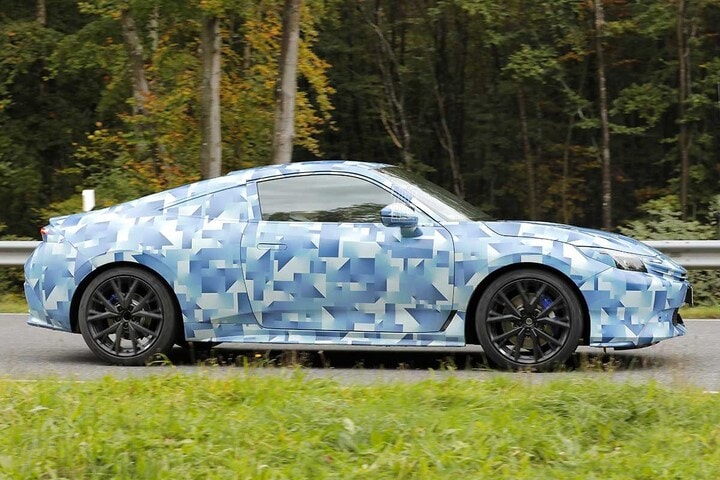 Honda Prelude spyshots
