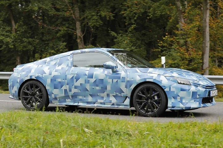 Honda Prelude spyshots