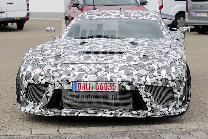 Toyota Lexus supercar spyshots