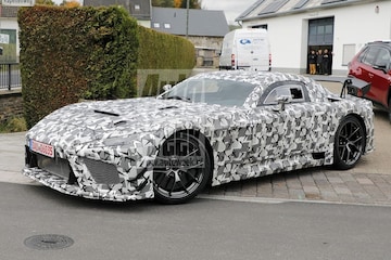 Toyota Lexus supercar spyshots