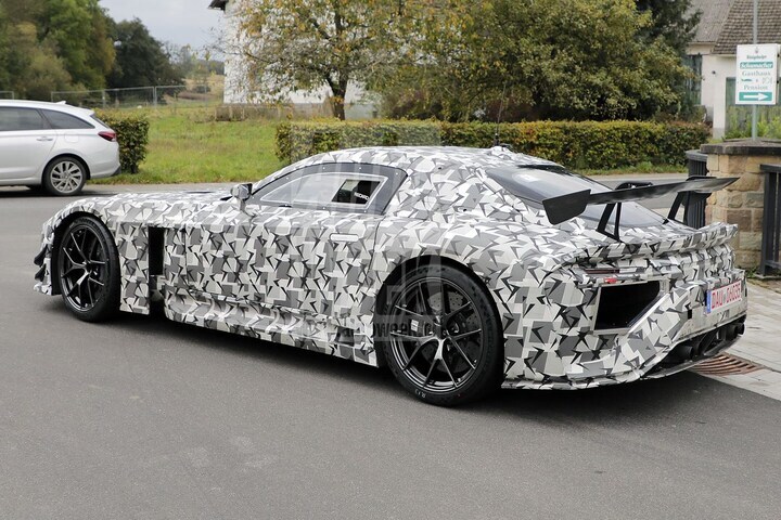 Toyota Lexus supercar spyshots