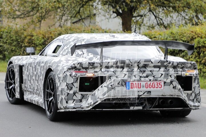 Toyota Lexus supercar spyshots