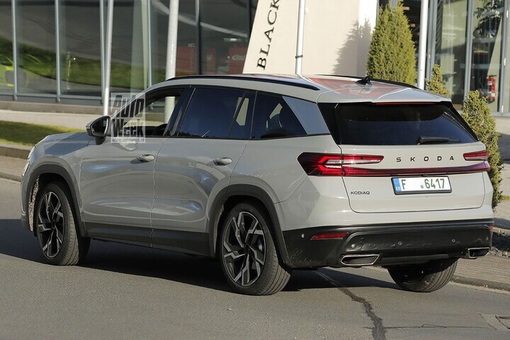 Skoda Kodiaq RS spyshots