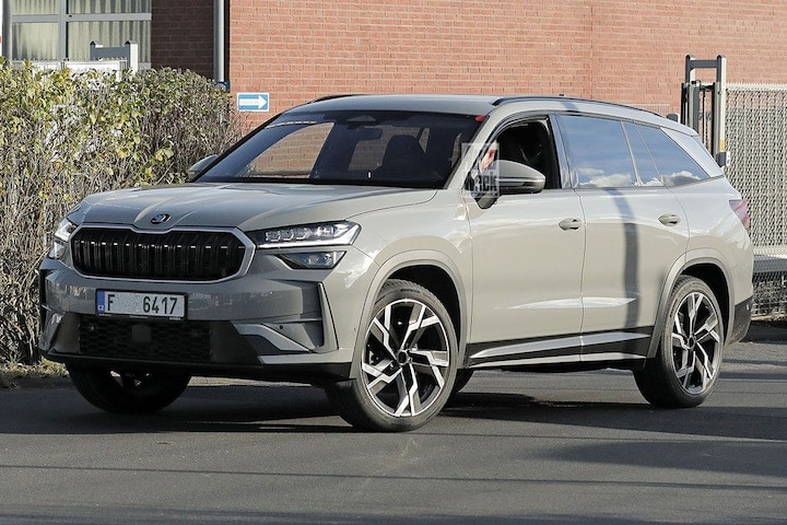 Skoda Kodiaq RS spyshots