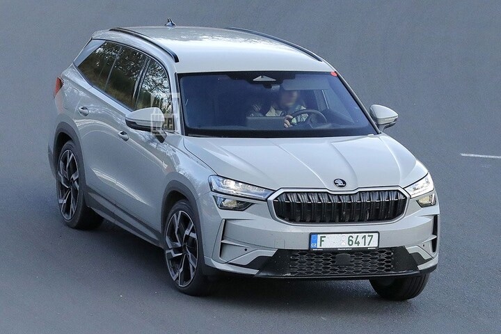 Skoda Kodiaq RS spyshots