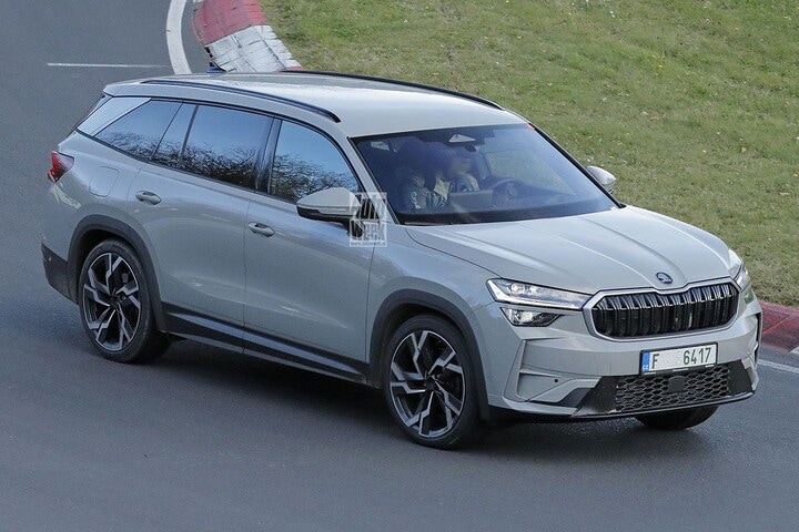 Skoda Kodiaq RS spyshots