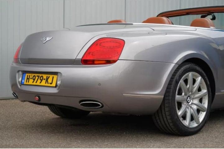 Bentley Continental GTC op LPG