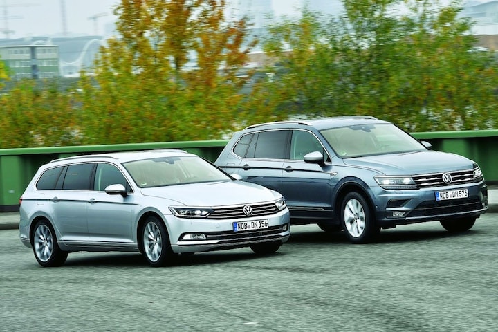 Volkswagen Passat Variant en Volkswagen Tiguan