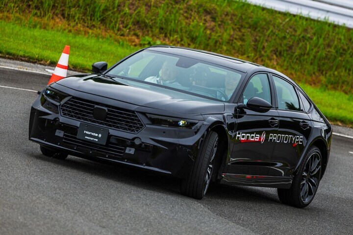Honda prototype mule voor nieuwe EV