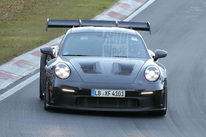 Porsche 911 GT3 RS spyshots