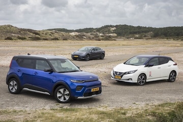 Kia Soul Tesla Model 3 Nisan Leaf