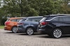 Stationwagons in C-segment: Ford Focus, Opel Astra, Renault 
