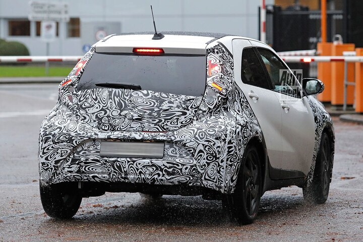 Spyshots Toyota Aygo X
