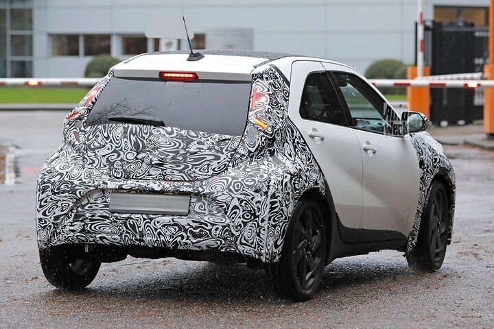 Spyshots Toyota Aygo X